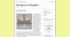 Desktop Screenshot of brewersdaughter.com